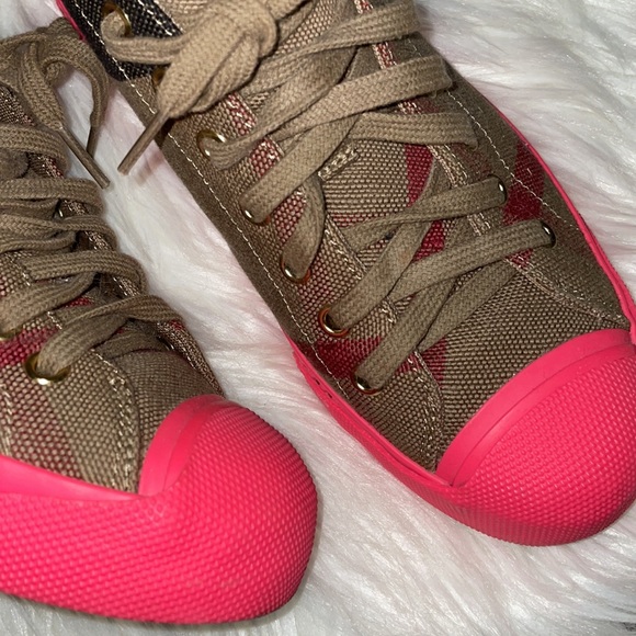 💜Burberry Bourbon low Sneakers - Picture 7 of 14